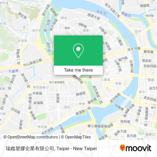 瑞鑑塑膠企業有限公司地圖