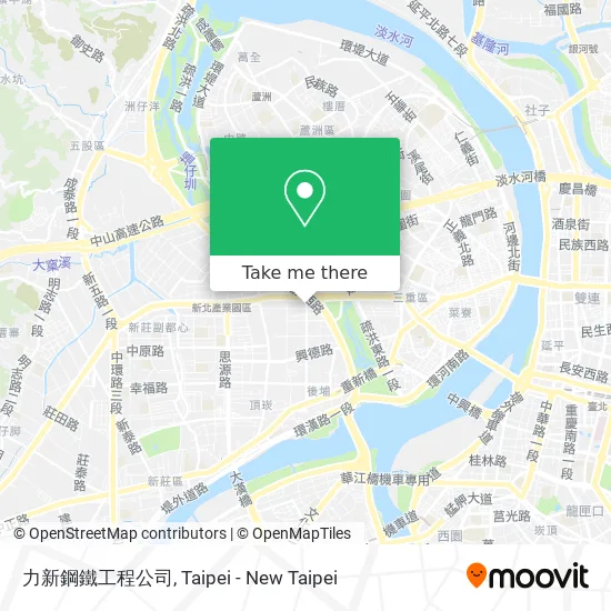 力新鋼鐵工程公司地圖