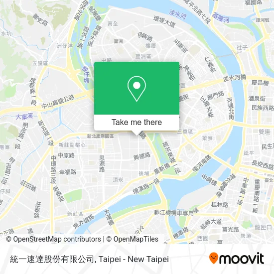 統一速達股份有限公司 map