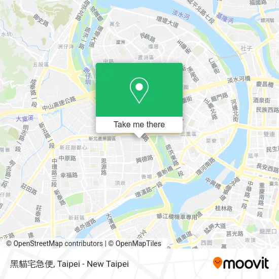 黑貓宅急便地圖