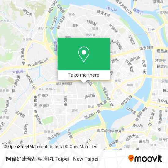 阿偉好康食品團購網地圖