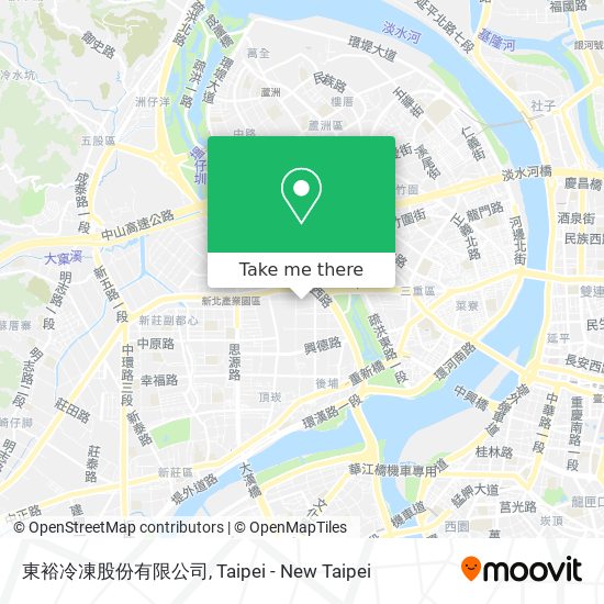 東裕冷凍股份有限公司 map