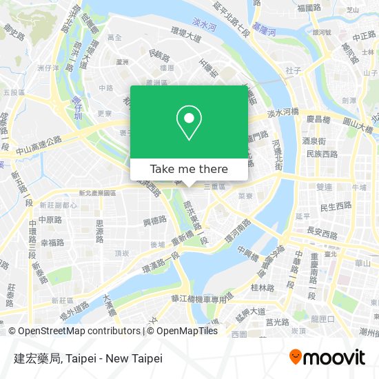 建宏藥局 map