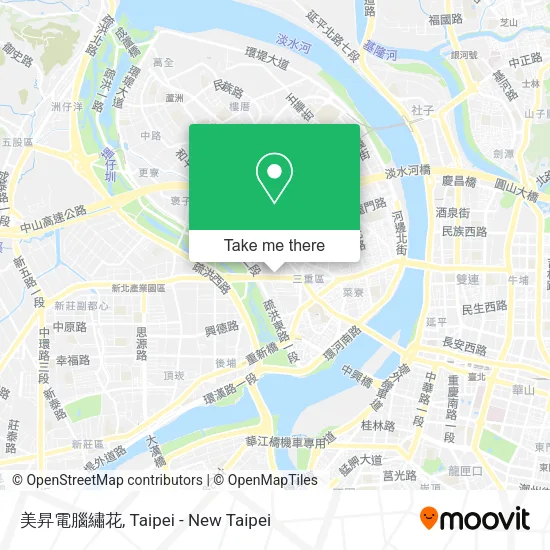 美昇電腦繡花地圖