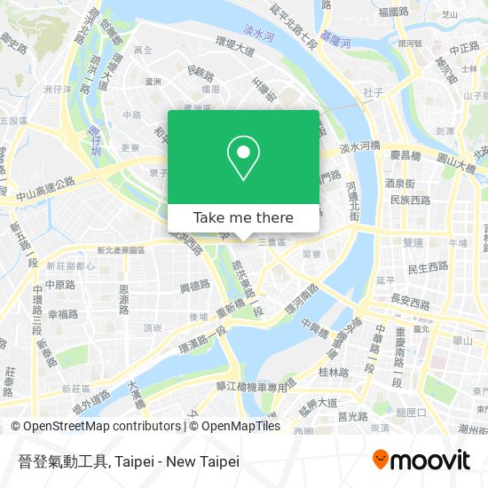 晉登氣動工具 map