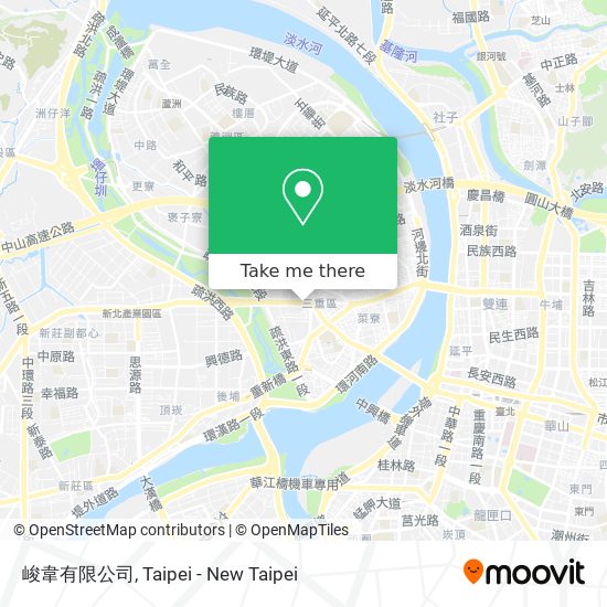 峻韋有限公司 map