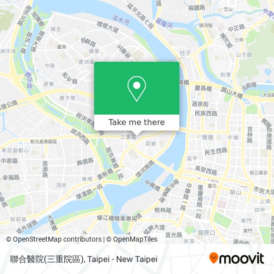 聯合醫院(三重院區) map