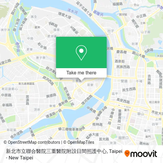 新北市立聯合醫院三重醫院附設日間照護中心 map