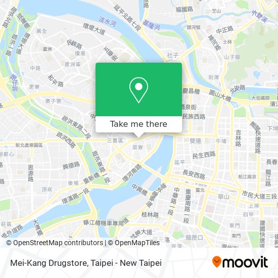 Mei-Kang Drugstore地圖