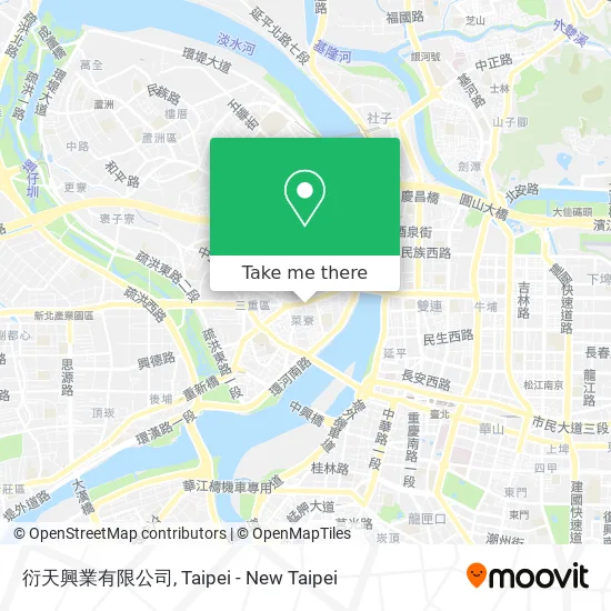 衍天興業有限公司 map