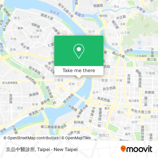 京品中醫診所地圖
