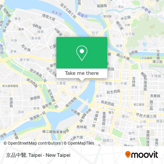 京品中醫 map