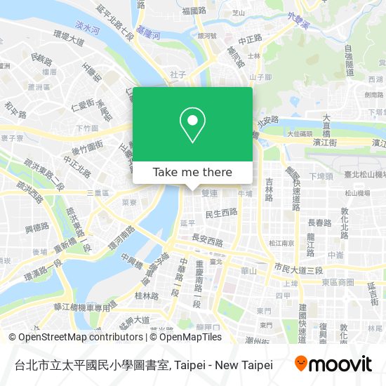 台北市立太平國民小學圖書室 map