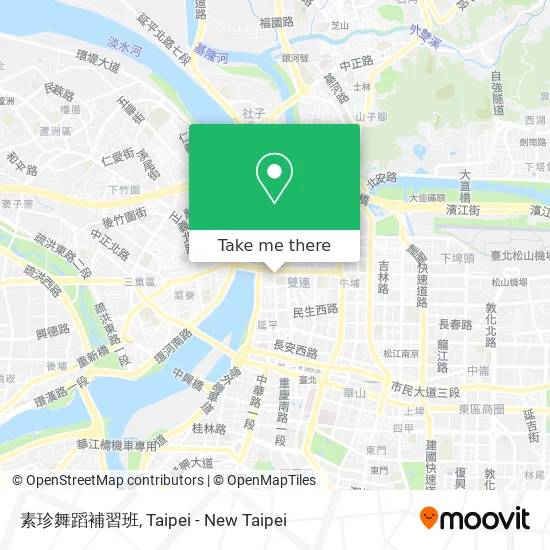 素珍舞蹈補習班地圖