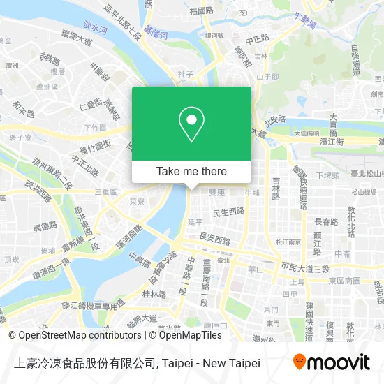 上豪冷凍食品股份有限公司 map