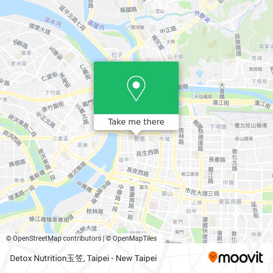 Detox Nutrition玉笠 map