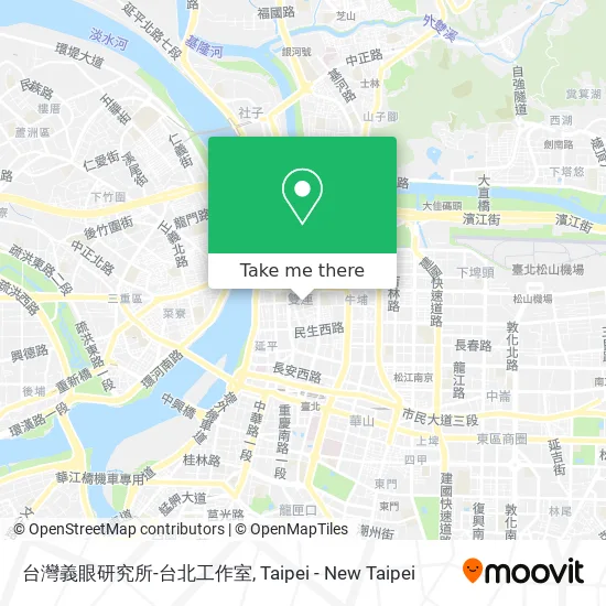 台灣義眼研究所-台北工作室 map