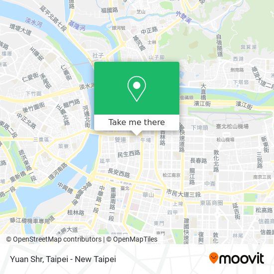 Yuan Shr map