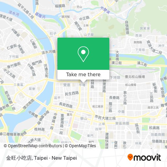 金旺小吃店 map