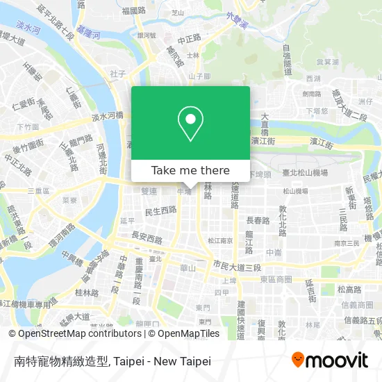 南特寵物精緻造型 map