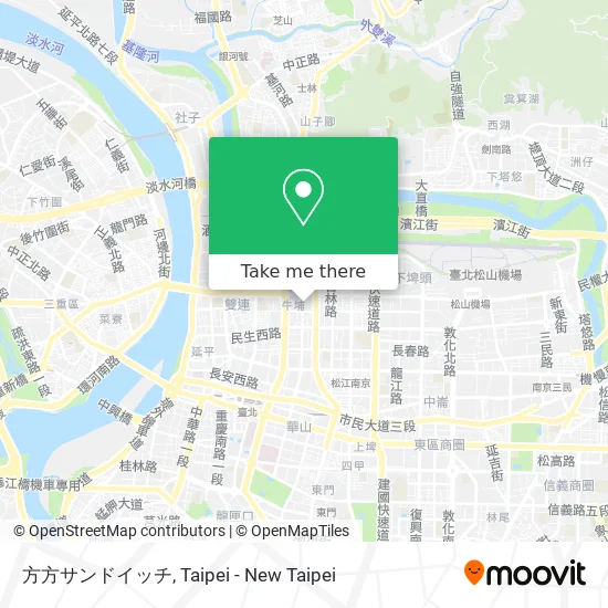 方方サンドイッチ map