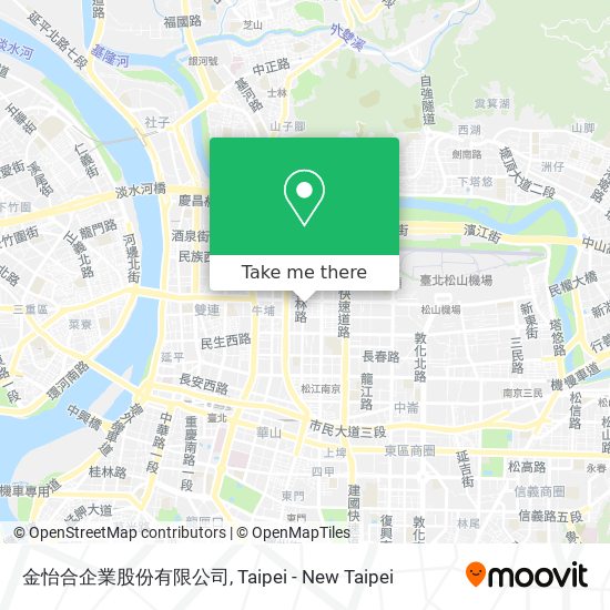 金怡合企業股份有限公司 map