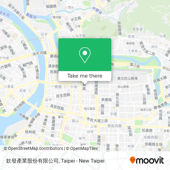 欽發產業股份有限公司 map