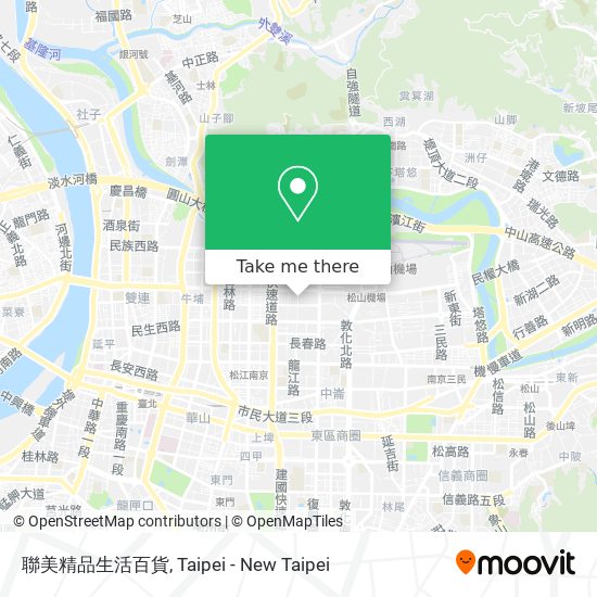 聯美精品生活百貨 map