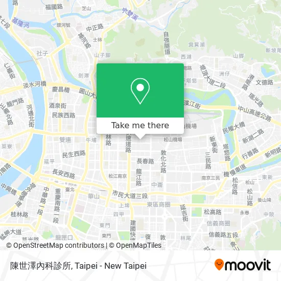 陳世澤內科診所地圖