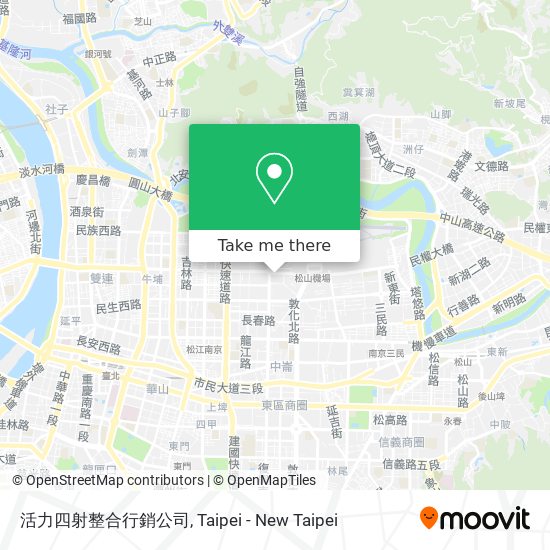 活力四射整合行銷公司 map