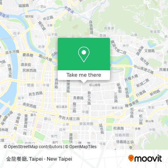 金龍餐廳 map