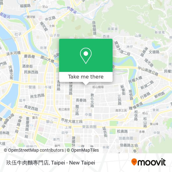 玖伍牛肉麵專門店 map
