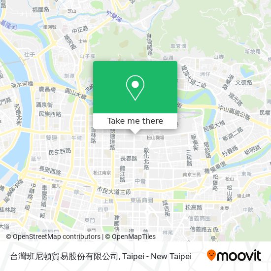 台灣班尼頓貿易股份有限公司 map