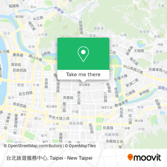 台北旅遊服務中心 map