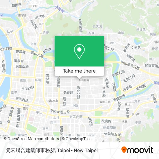 元宏聯合建築師事務所地圖