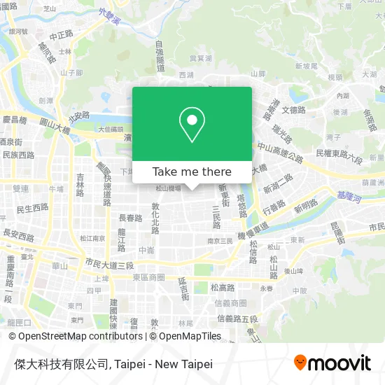傑大科技有限公司 map