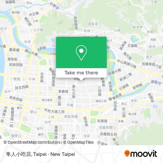 隼人小吃店 map