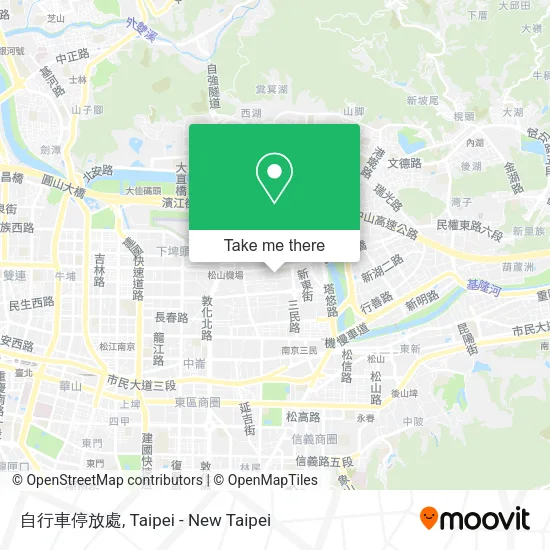 自行車停放處地圖