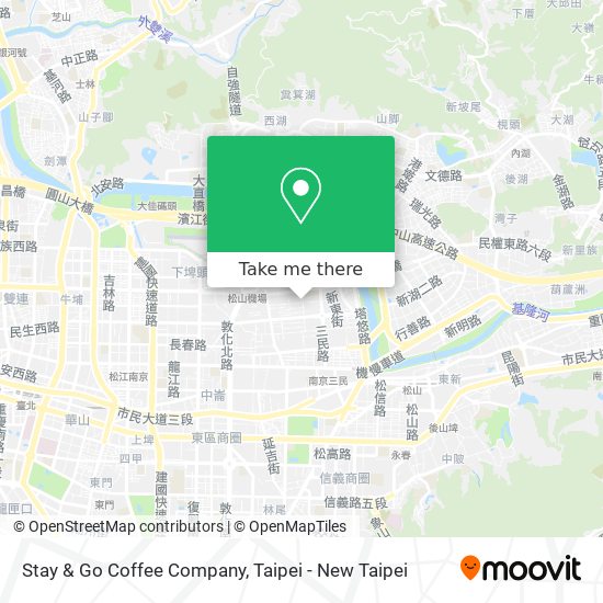 Stay & Go Coffee Company map