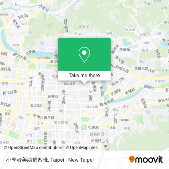 小學者美語補習班 map