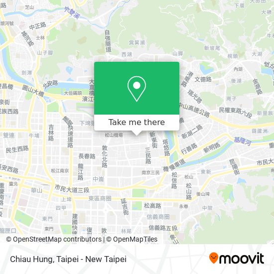 Chiau Hung map