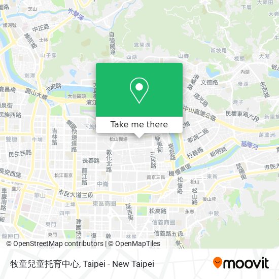 牧童兒童托育中心地圖