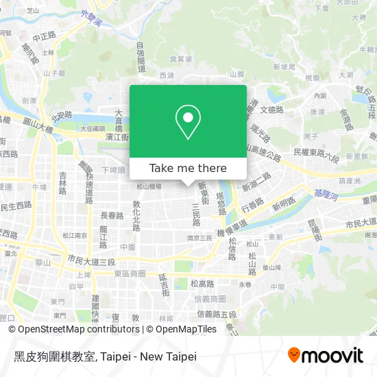 黑皮狗圍棋教室 map