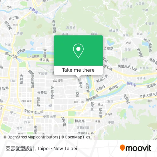 亞瑟髮型設計 map