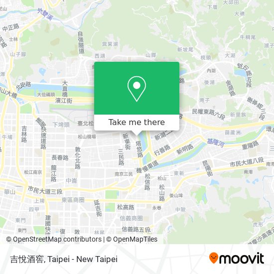 吉悅酒窖 map