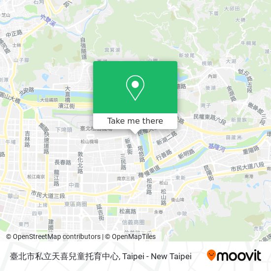 臺北市私立天喜兒童托育中心 map