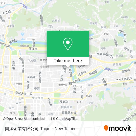 興源企業有限公司 map