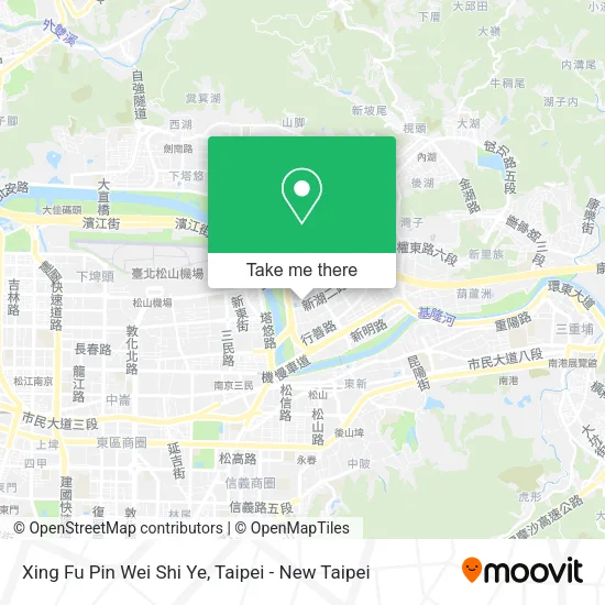 Xing Fu Pin Wei Shi Ye map