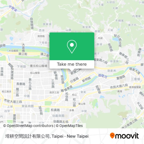 堉耕空間設計有限公司 map