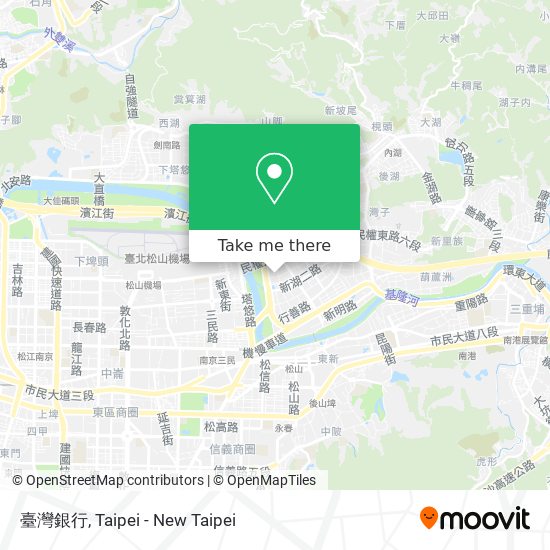 臺灣銀行 map